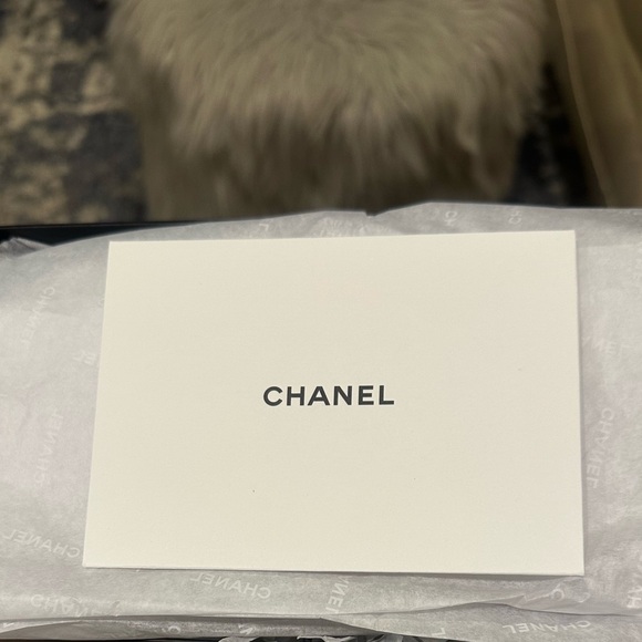 Authentic Chanel Box with Note Card - Picture 2 of 6